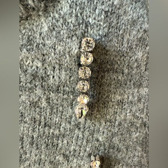 Maeve Twofer Embellished Sweater Vest Top XXS - Picture 7 of 13